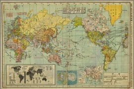 1924年世界平方图