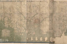 1814年广东通省水道图