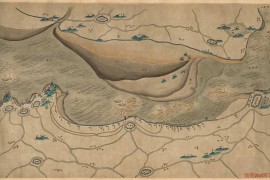 1820年钱塘江沿岸地图