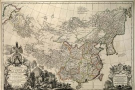 1737年唐维尔中国新图集(53图)