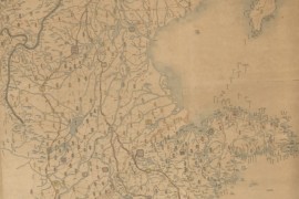 1886年清朝华北地理全图