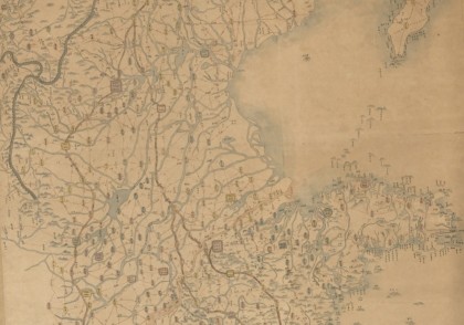 1886年清朝华北地理全图