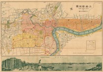 1926年上海新地图-外滩全景图