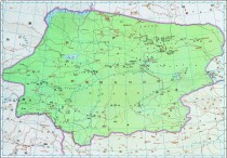 西汉西域都护府地图