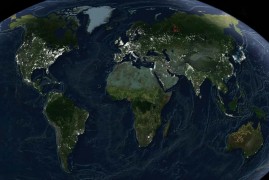 地球之光-地球夜景地图