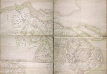 1843年长江口水陆营汛地图