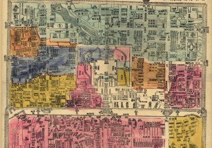 1900年京城各国暂分界址全图