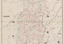 1905年大清山西省地图