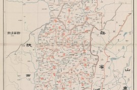 1905年大清山西省地图