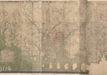 1814年广东通省水道图