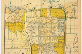 1914年新测苏州城庙明细全图