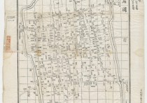 1894年苏城厢图-光绪年间苏州城内布局地图