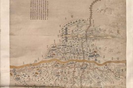 19世纪河南彩绘地图《豫省舆图》