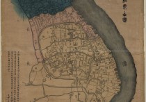 1884年上海县城乡租界全图