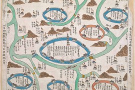 清朝金华老地图三幅-英国图书馆藏
