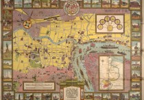 1935年上海手绘地图(美)