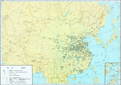 战国时期全国地图