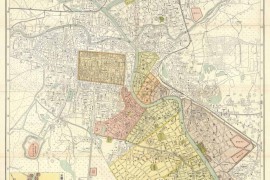 日占期《天津市街图》1941年