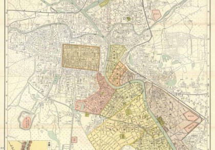 日占期《天津市街图》1941年