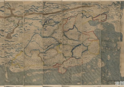 1811年大清万年一统天下全图
