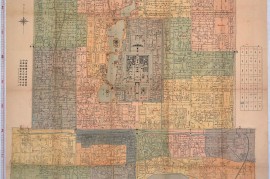 1916年京都市内外城地图