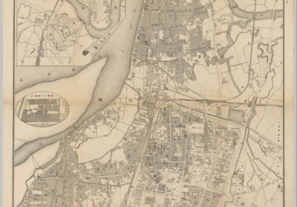 1903年清朝台北市地图