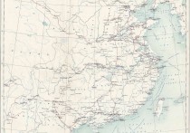1912年中国铁路图英文版(18MB)