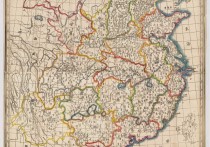 1856年大清十八省地图