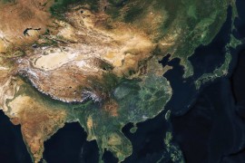 中国地形图高清版