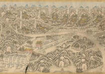 1736年明十三陵图（清乾隆元年）