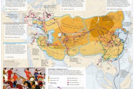 蒙古扩张地图_地图中的历史