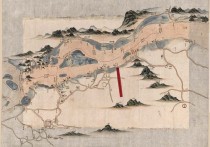 《长江水师瓜洲镇标中营江汛全图》原图与红签