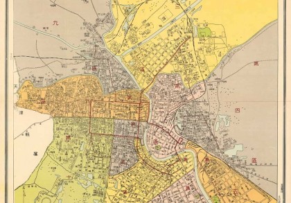 1952年两用天津新地图