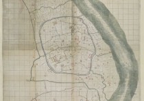1875年上海城廂租界全图