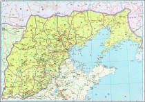 秦朝郡县地图