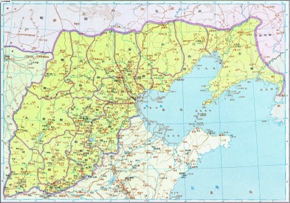 秦朝郡县地图