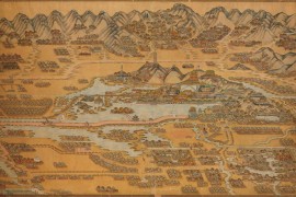 1888年北京颐和园八旗兵营图