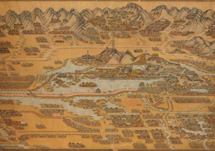 1888年北京颐和园八旗兵营图