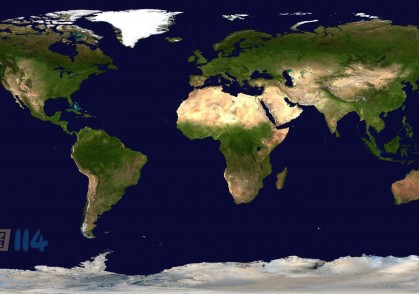 全球卫星地图(9亿像素)
