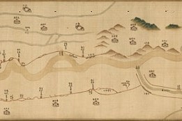 1763年豫东黄河全图-河南黄河老地图