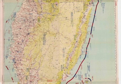 1950年台湾兵要地志图