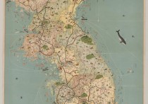 1931年朝鲜重要物产并特产分布图