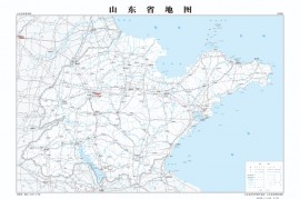 2020山东省百万分一分类地图(7P)