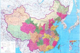 2002年中国地图(一亿像素)