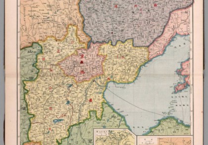 1917年直隶北京热河地图