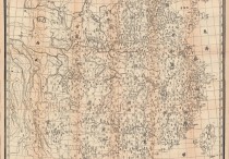 1880年河间府绘中国地图