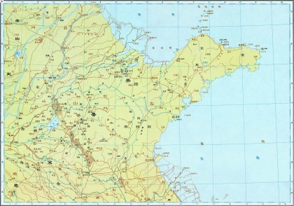 战国时期齐鲁地图