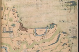1841年镇海水师营汛图