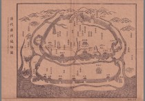 清代广州城坊图复刻版