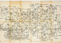 1908年广西全省道里图